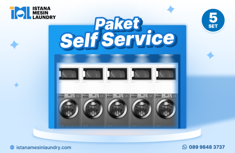 Paket Self Service 6, LG Giant 15kg + Maytag 15kg
