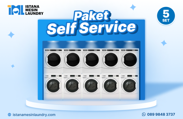 Paket Self Service 9, Washer Maytag MHN33PP + Dryer MDG28 Non-coin